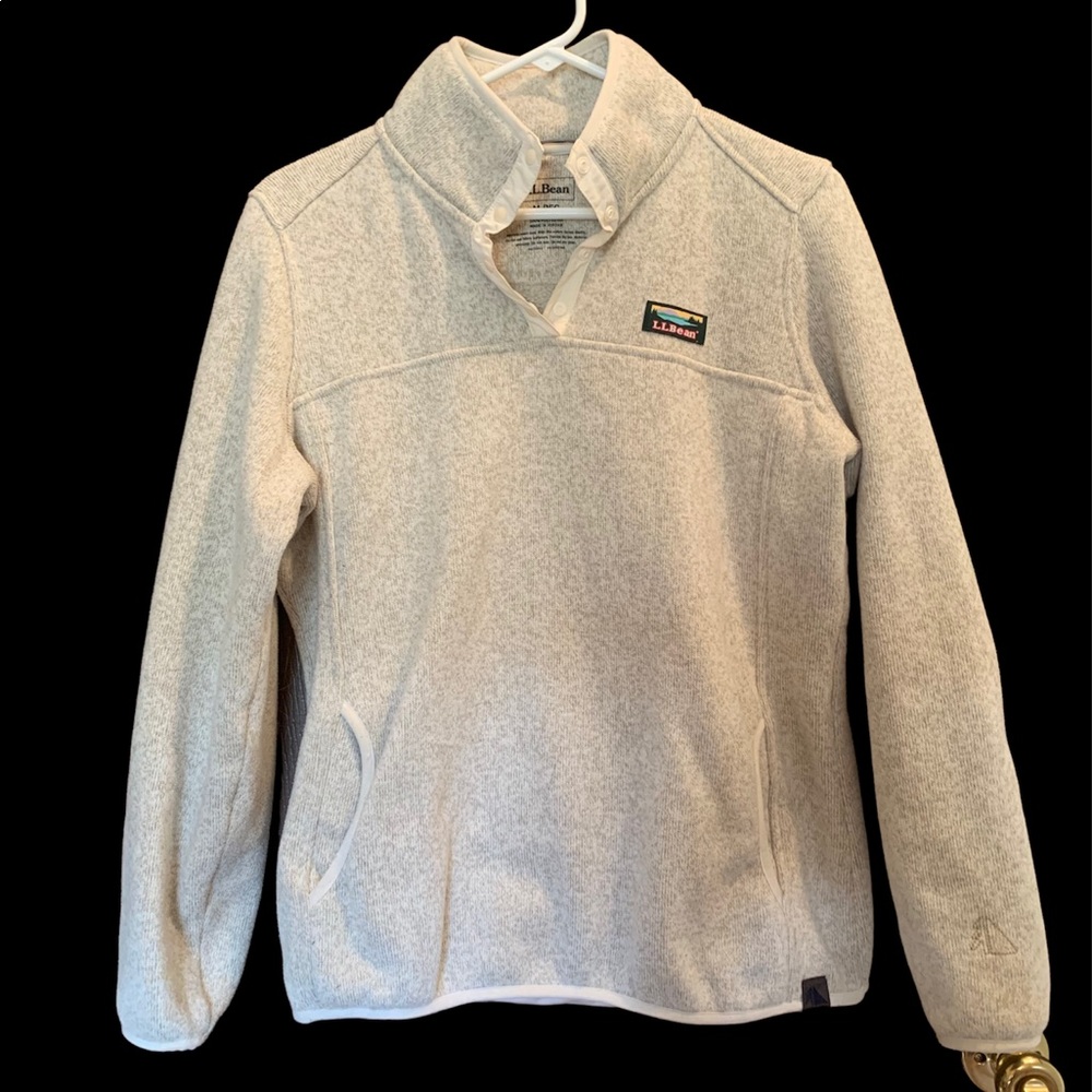 Women's L.L.Bean Sweater Fleece Pullover (M)